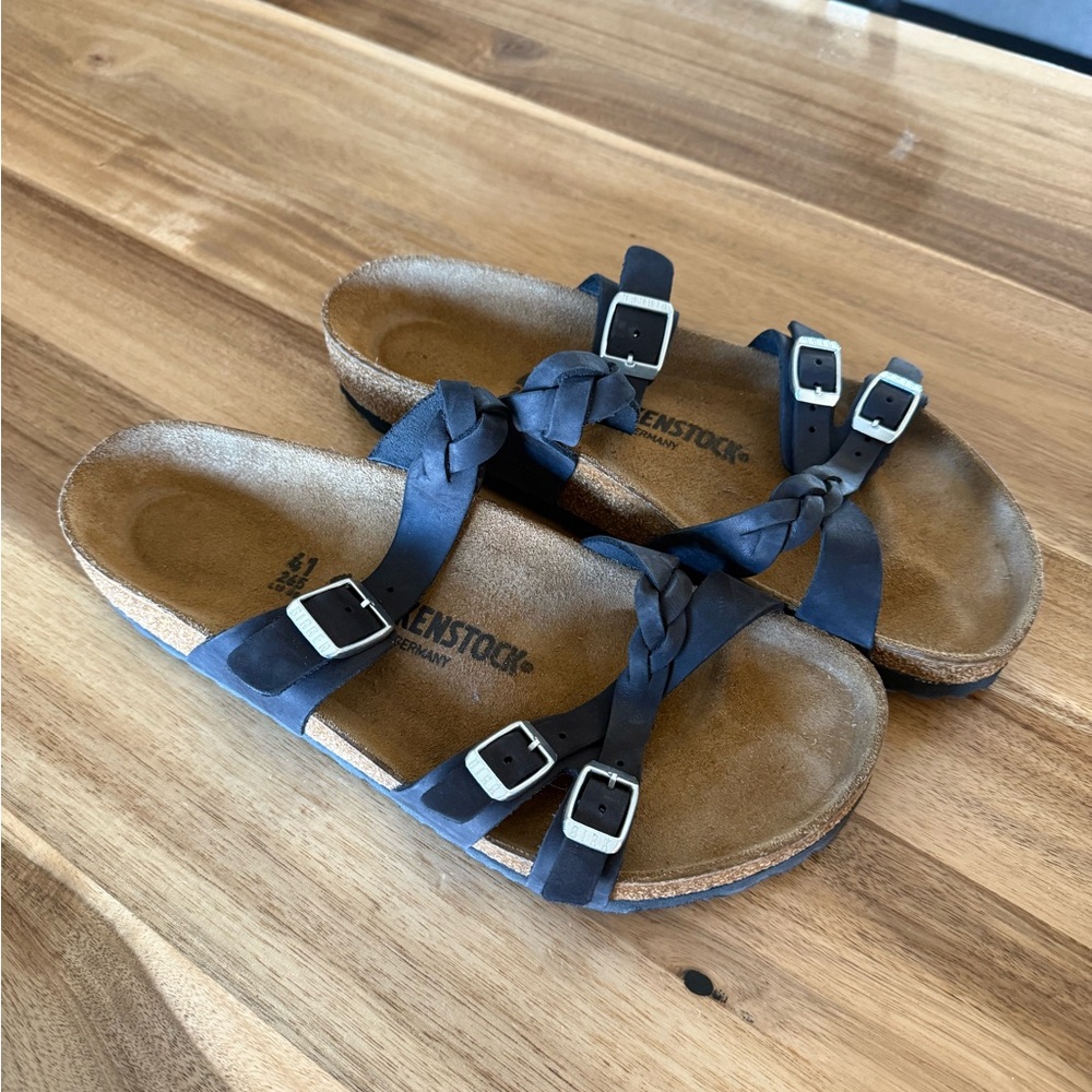Birkenstock Black Franca Sandals
